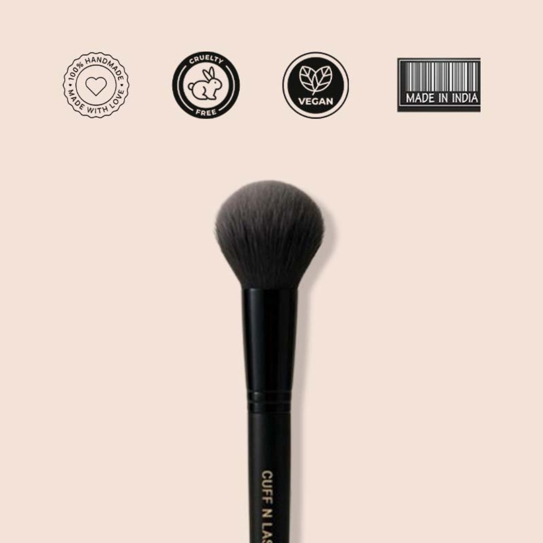 Cuffs N Lashes Makeup Brushes, F022 - Blush Brush