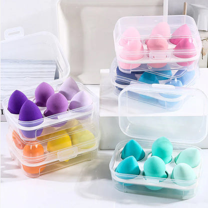 Cuffs N Lashes Makeup Blender/Sponge Set of 6 Multicolor