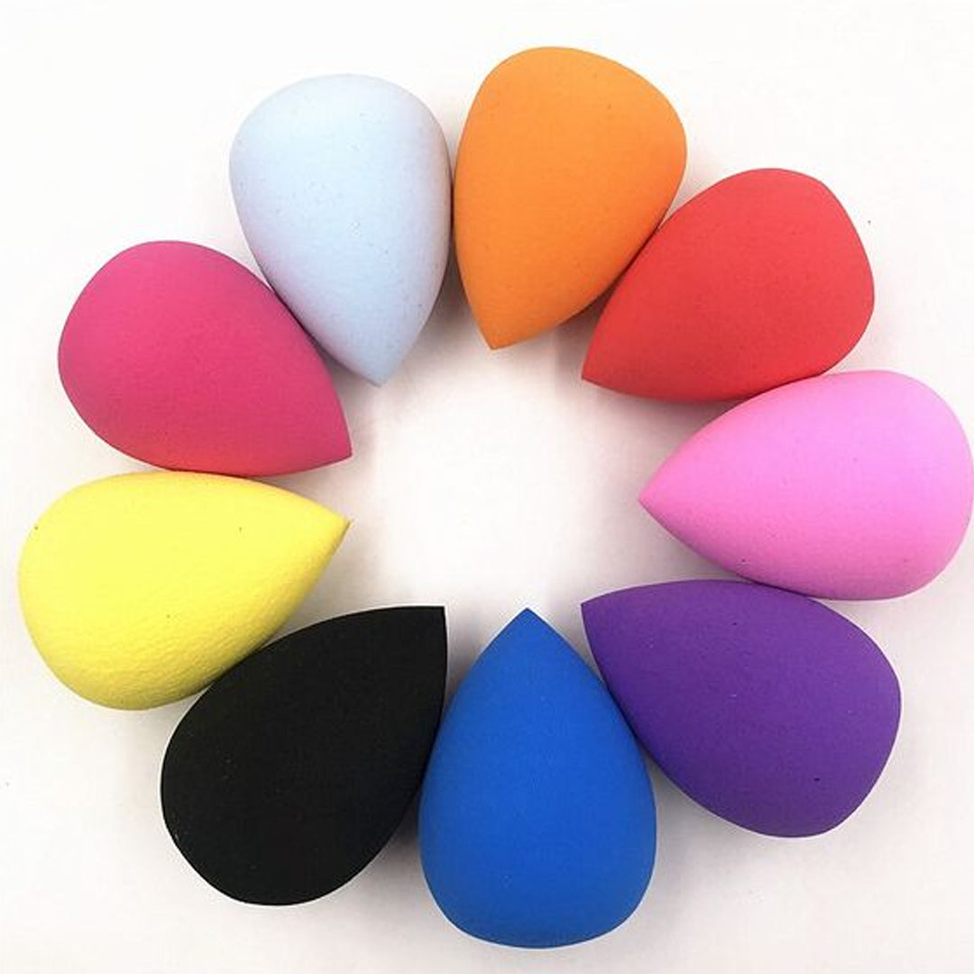 Cuffs N Lashes Makeup Blender/Sponge Set of 8 Multi Color normal