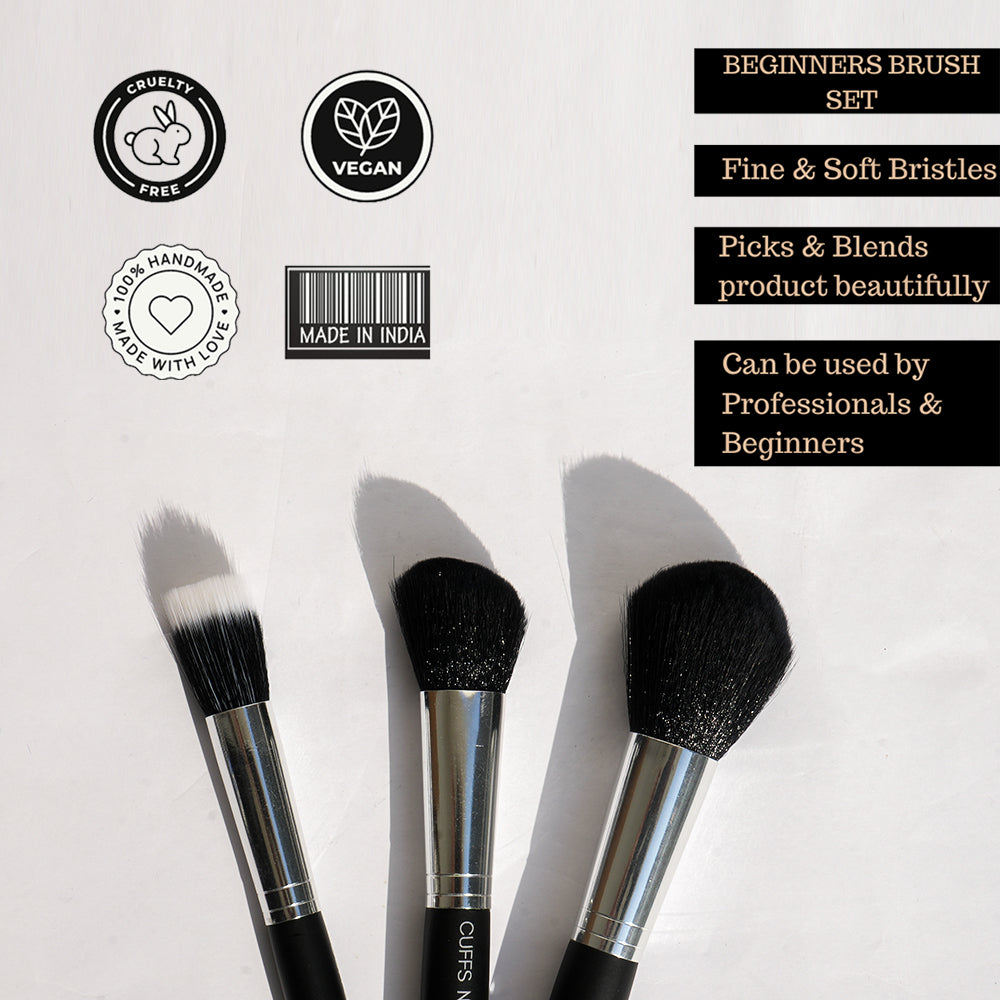 Cuffs N Lashes X ShyStyles Brush Set Of 3