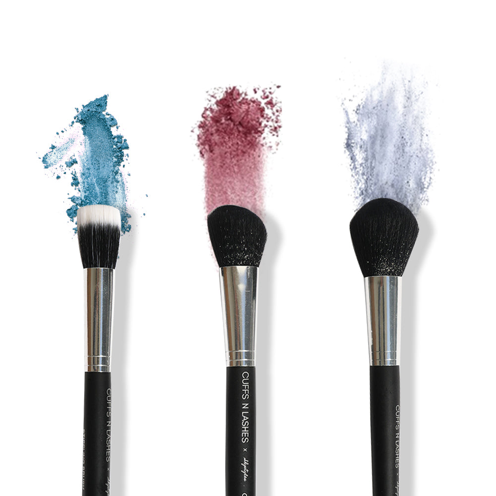 Cuffs N Lashes X ShyStyles Brush Set Of 3