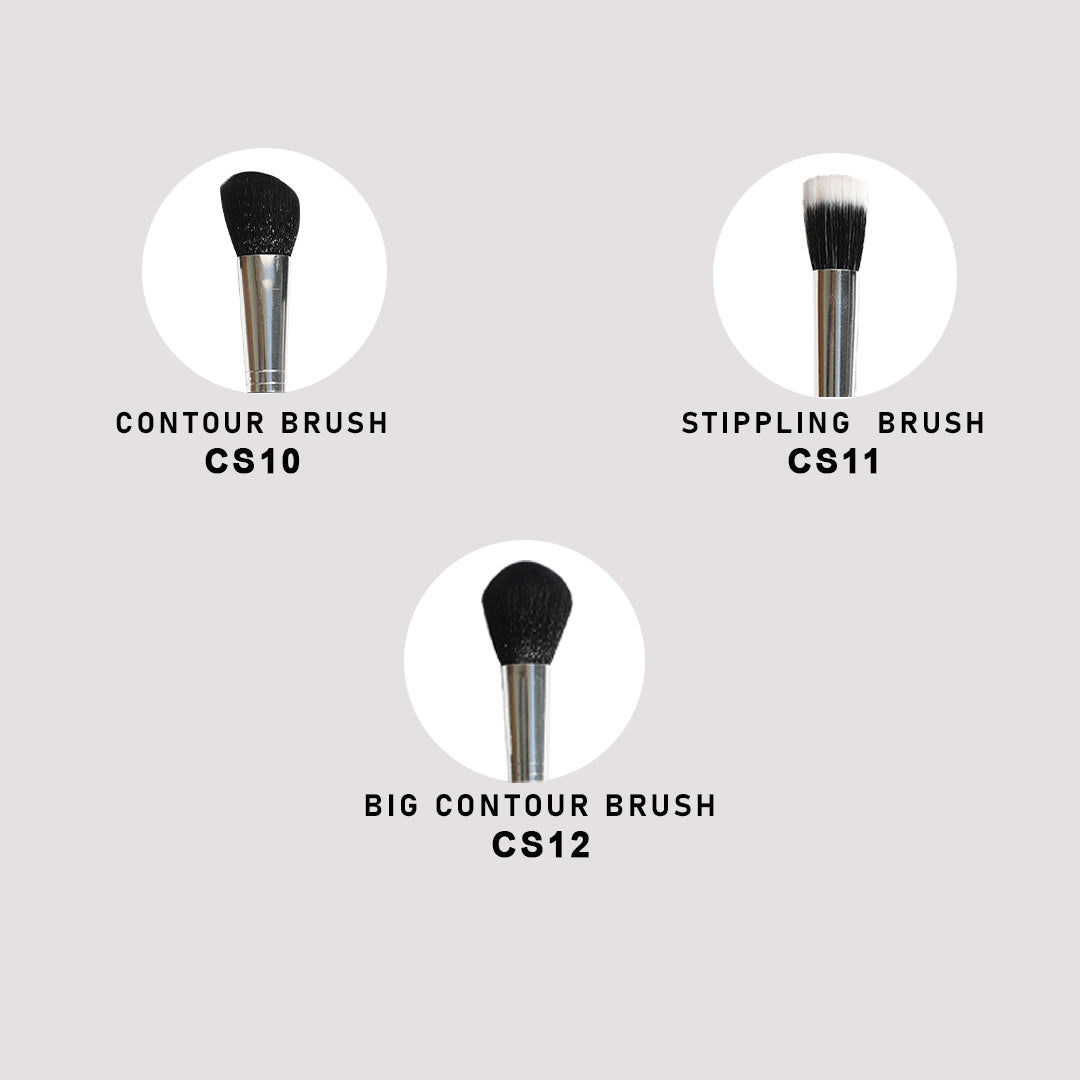 Cuffs N Lashes X ShyStyles Brush Set Of 3