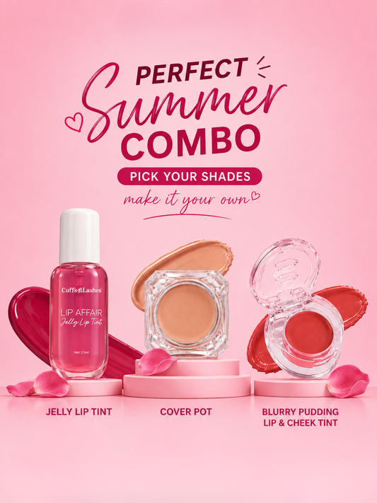 Cuffs N Lashes Glam Lip & Base Trio Bundle