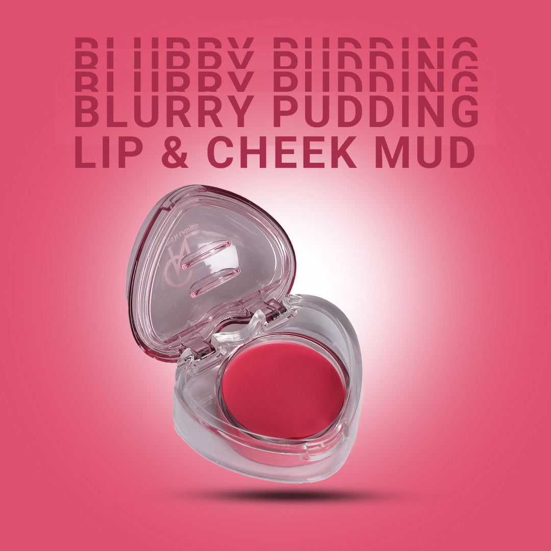 Cuffs N Lashes Sweet Heart Blurry Pudding Lip & Cheek Mud