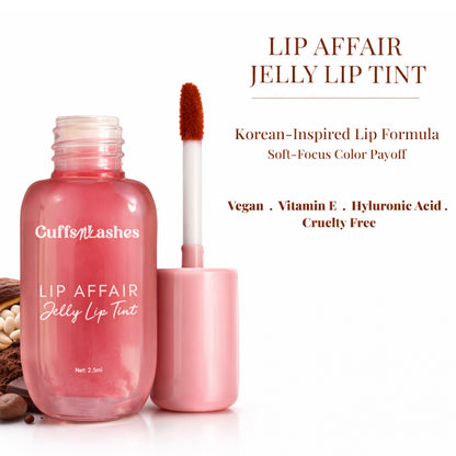 Cuffs N Lashes Lip Affair Jelly Lip Gloss Tint