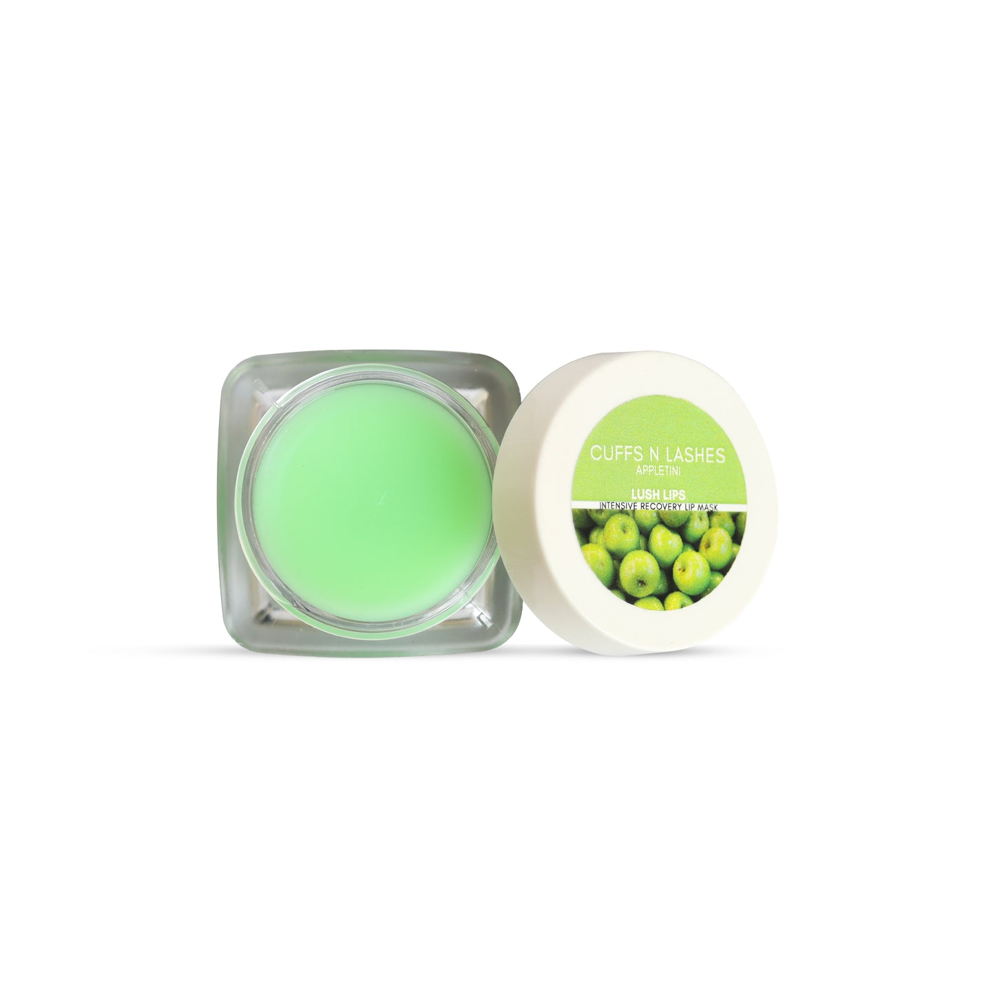 CUFFS N LASHES LUSH LIPS INTENSIVE RECOVERY LIP MASK-APPLE TINI