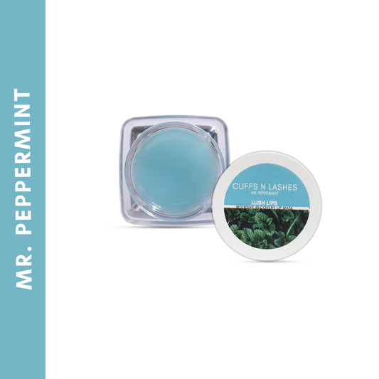 CUFFS N LASHES LUSH LIPS INTENSIVE RECOVERY LIP MASK-MR.PEPPERMINT