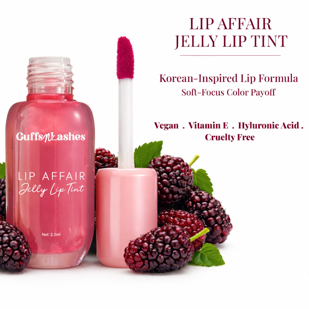 Cuffs N Lashes Lip Affair Jelly Lip Gloss Tint