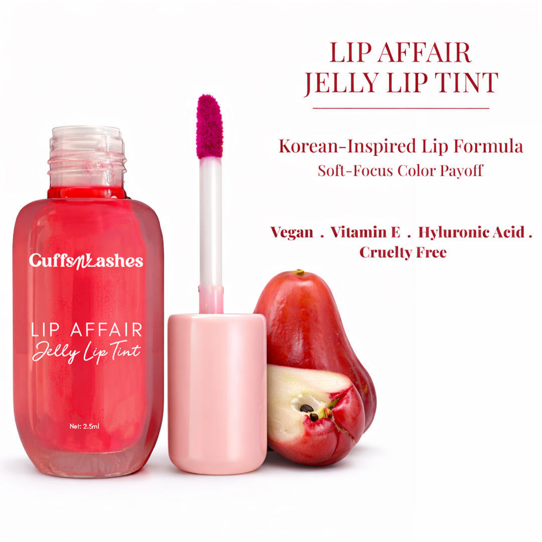 Cuffs N Lashes Lip Affair Jelly Lip Gloss Tint