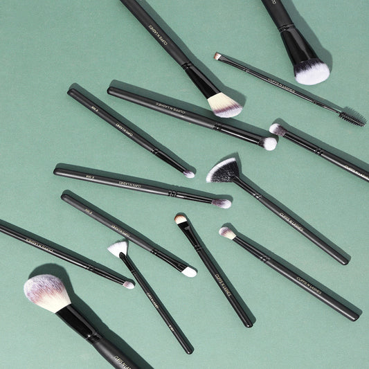 Cuffs N Lashes Makeup Brushes Set of 14