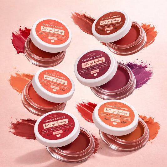 Cuffs N Lashes Let’s Go Tinting Set of 6 – Mini  Lip, Cheek & Eye Tints