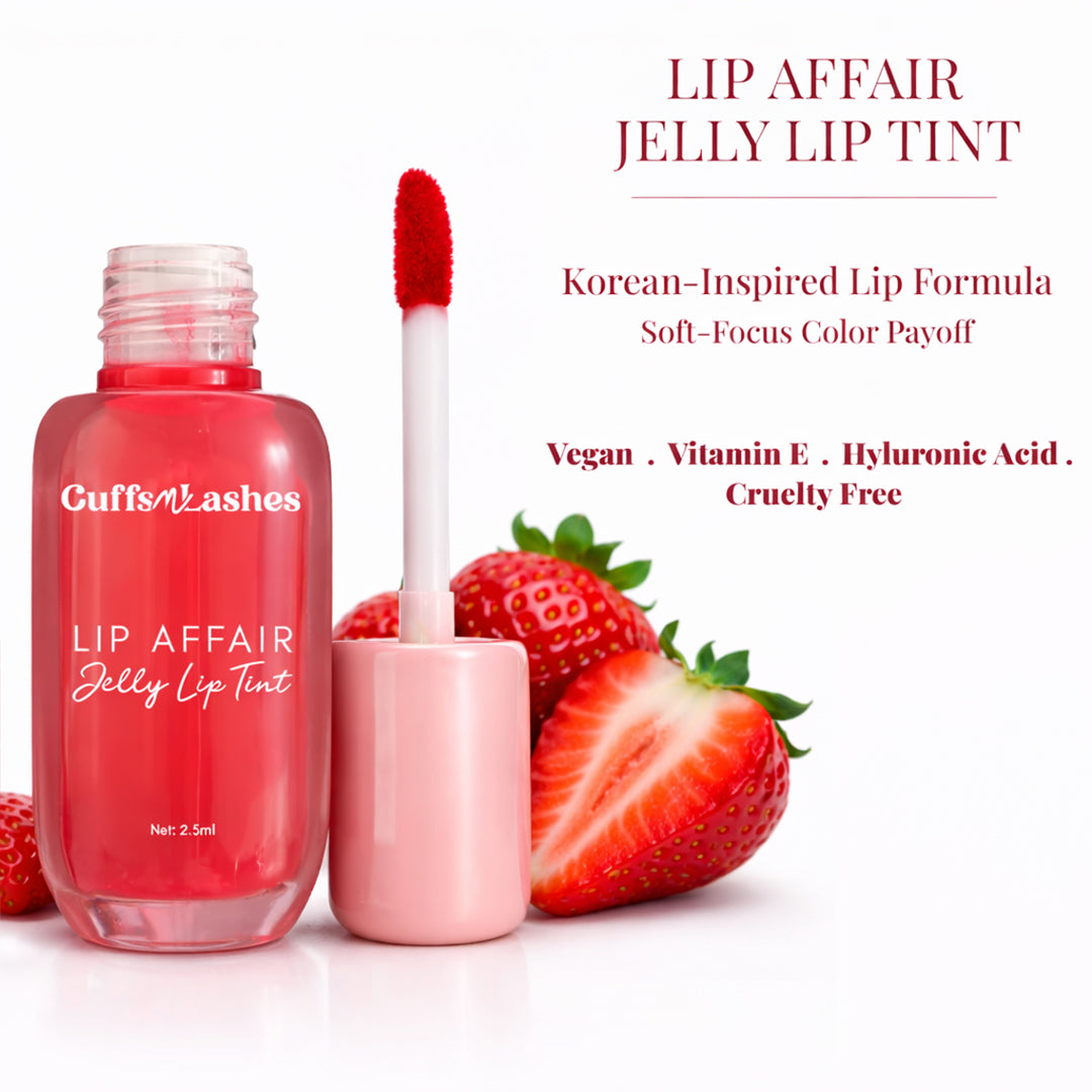 Cuffs N Lashes Lip Affair Jelly Lip Gloss Tint