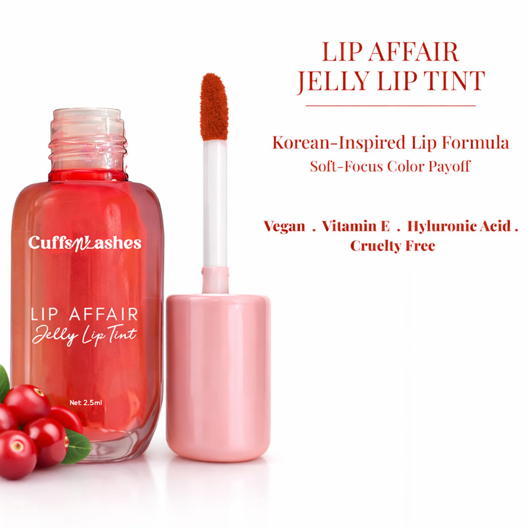Cuffs N Lashes Lip Affair Jelly Lip Gloss Tint