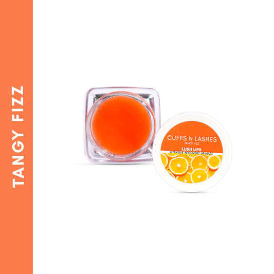 CUFFS N LASHES LUSH LIPS INTENSIVE RECOVERY LIP MASK-TANGY FIZZ