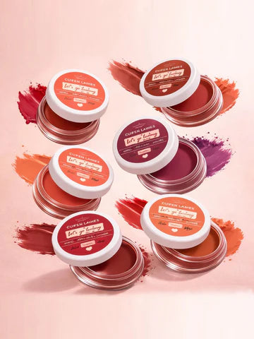 Cuffs N Lashes Let’s Go Tinting Set of 6 – Mini  Lip, Cheek & Eye Tints